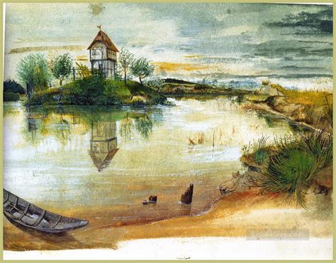 The Danube: Raging Waters Meet Tranquil Stillness! Exploring Dürer's Dramatic Watercolor Landscape