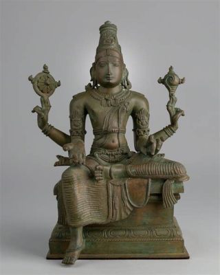 Vishnu-Dharma Raja? A Sculptural Ode to Majesty and Divine Order!